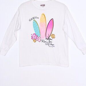 Ron Jon Surf Shop Ride the Wave Ocean City Maryland Long Sleeve T-Shirt - Medium